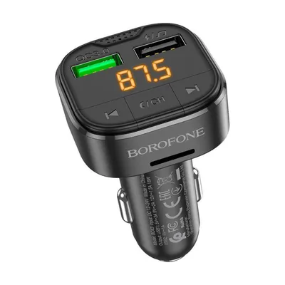 In-car Charger & FM Transmitter Bluetooth BC43 Flash