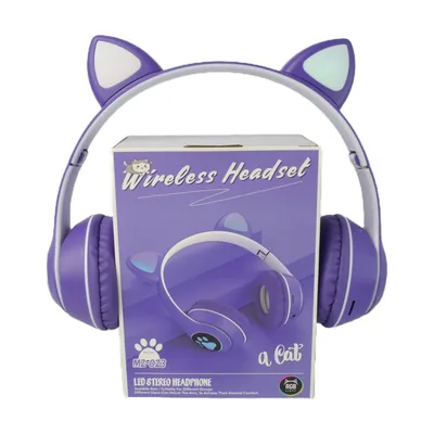 Wireless Headset MZ-023 CAT Lilac