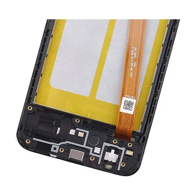LCD Compatible with Samsung A202 Galaxy A20e, (black, with frame, Original)
