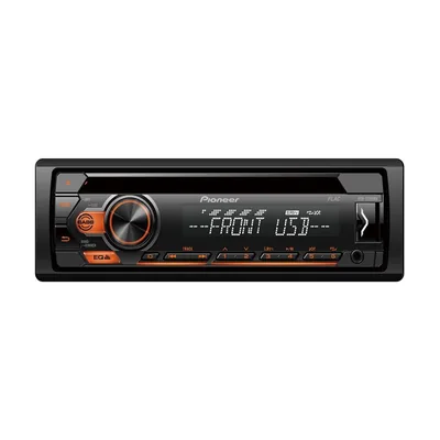 Pioneer DEH-S120UBA Radio CD USB AUX ΠΟΡΤΟΚΑΛΙ ΦΩΤΙΣΜΟΣ
