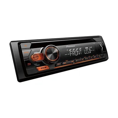 Pioneer DEH-S120UBA Radio CD USB AUX ΠΟΡΤΟΚΑΛΙ ΦΩΤΙΣΜΟΣ