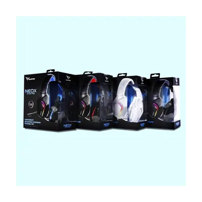Neox HP500 RGB Wired Gaming Headphone with Foldable Microphone | 50MM Huge Driver | RGB LED | Blue