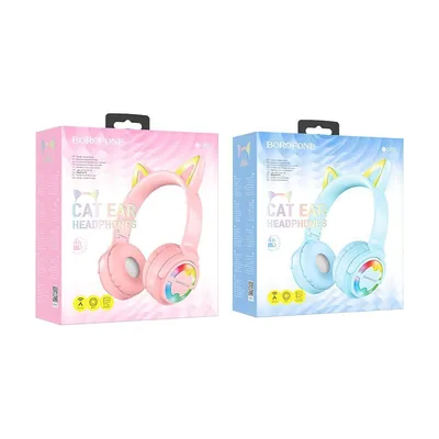 Borofone BO15 Cat Ear Ασύρματα/Ενσύρματα On Ear