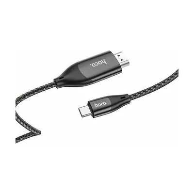 Hoco UA16 Cable HDMI Male – USB-C Male 2M Γκρι