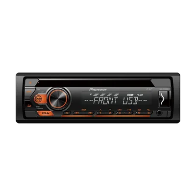 Pioneer DEH-S120UBA Radio CD USB AUX ΠΟΡΤΟΚΑΛΙ ΦΩΤΙΣΜΟΣ Radio CD USB ( ΜΕ CD )