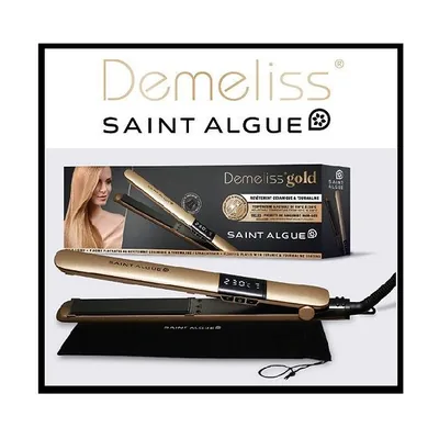 Demeliss Hair Straightener Gold Saint Algue SA-2001