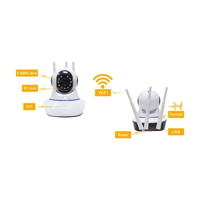 V380 Wi-Fi Smart Net Camera V380 For Home Security Camera System Wireless