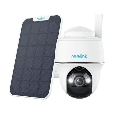 Reolink G430 5MP PTZ (GO PT Plus) Outdoor Battery Camera Bundle Includes Solar Panel + 32GB SD