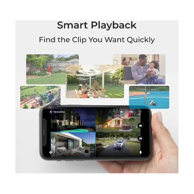 Reolink G430 5MP PTZ (GO PT Plus) Outdoor Battery Camera Bundle Includes Solar Panel + 32GB SD