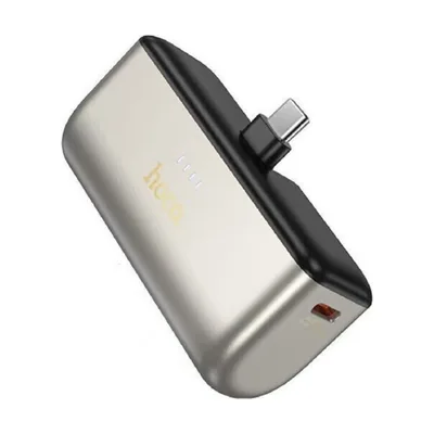 Hoco Q31 USB-C Power Bank 5000MAH Gray
