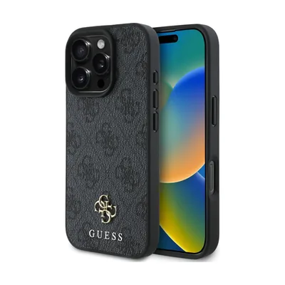 Guess iPhone 16 Pro Max Back Cover Case MagSafe Black