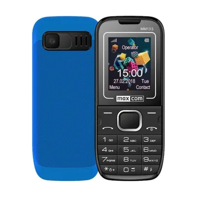 MaxCom MM135 Dual SIM Mobile Blue